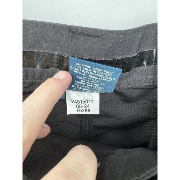 Proper Duty Cargo Pant Men 36/34 Black Workwear Heavy Duty Straight Leg NEW - Picture 8 of 12